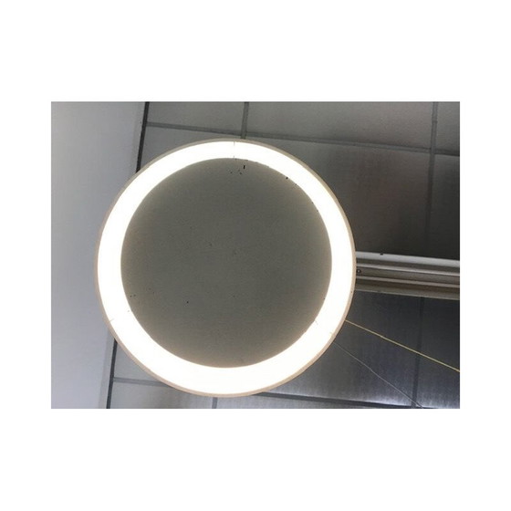 Image 1 of Pair of vintage tube ceiling lights in white, 1960