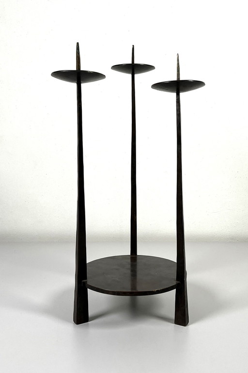 Bronze candlestick