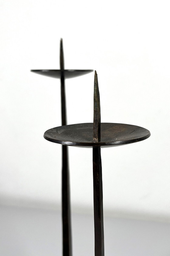 Image 1 of Chandelier en bronze