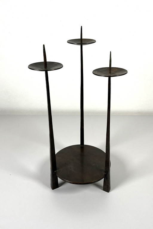 Bronze candlestick