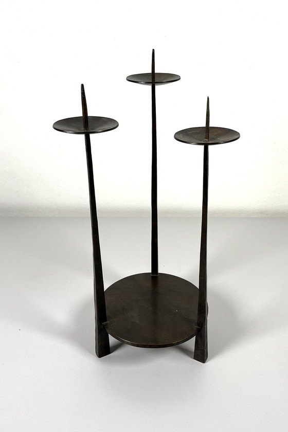 Image 1 of Bronze candlestick