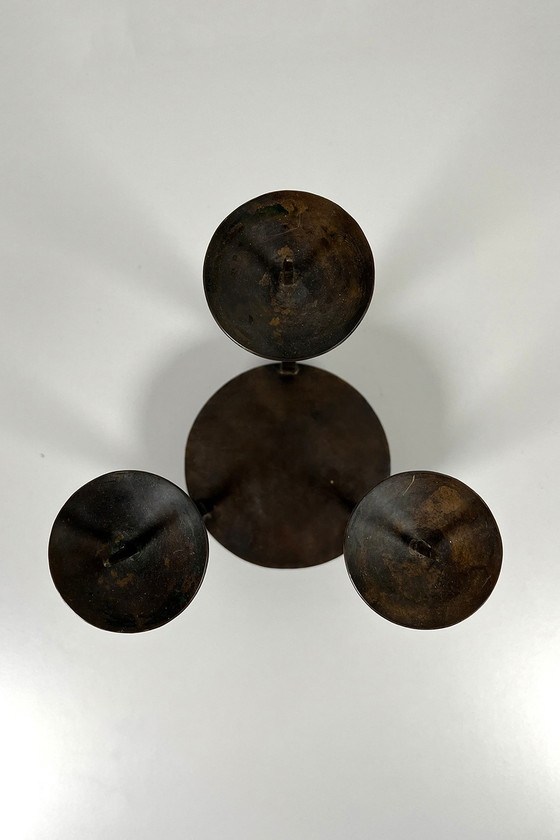 Image 1 of Chandelier en bronze