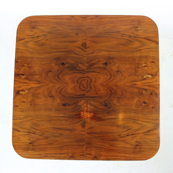 Image 1 of Vintage spider coffee table in oakwood and walnut by Jindrich Halabala, Czechoslovakia 1930