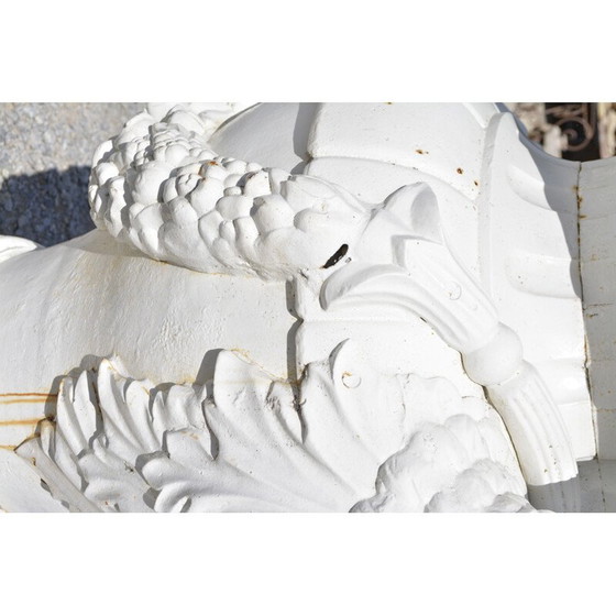 Image 1 of Vintage jar with swan heads