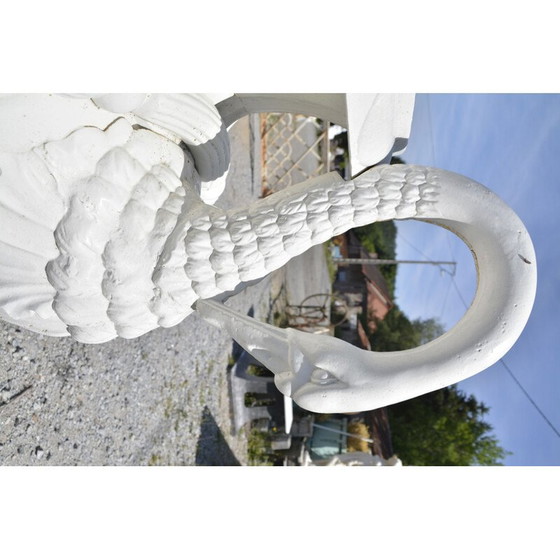 Image 1 of Vintage jar with swan heads