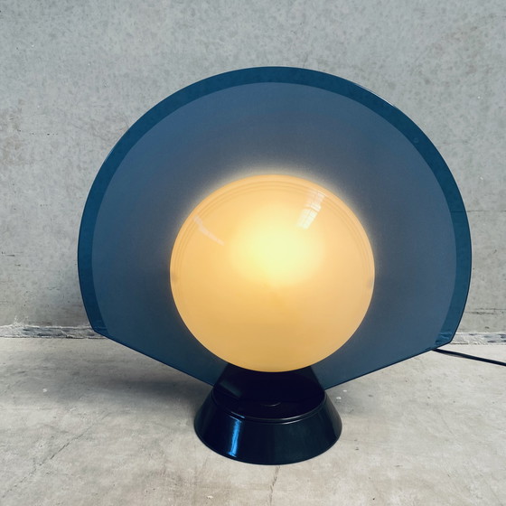 Image 1 of Arteluce model Tikal Italian design table lamp 1980 P. G. Ramella