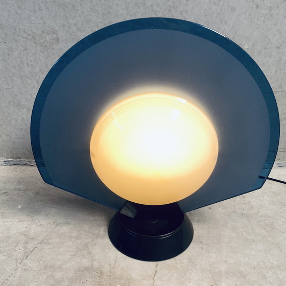 Image 1 of Arteluce model Tikal Italian design table lamp 1980 P. G. Ramella