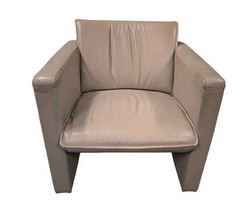 Leolux chair leather gray ST7213