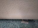 Chaise Leolux en cuir gris ST7213