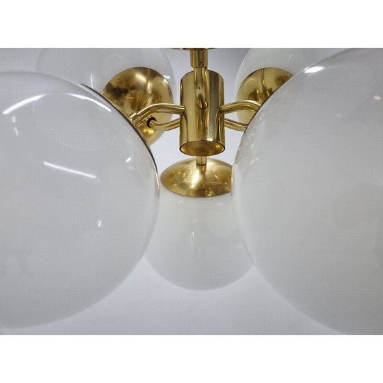 Image 1 of Lampadario di metà secolo Sputnik Atomic, Italia, anni '70