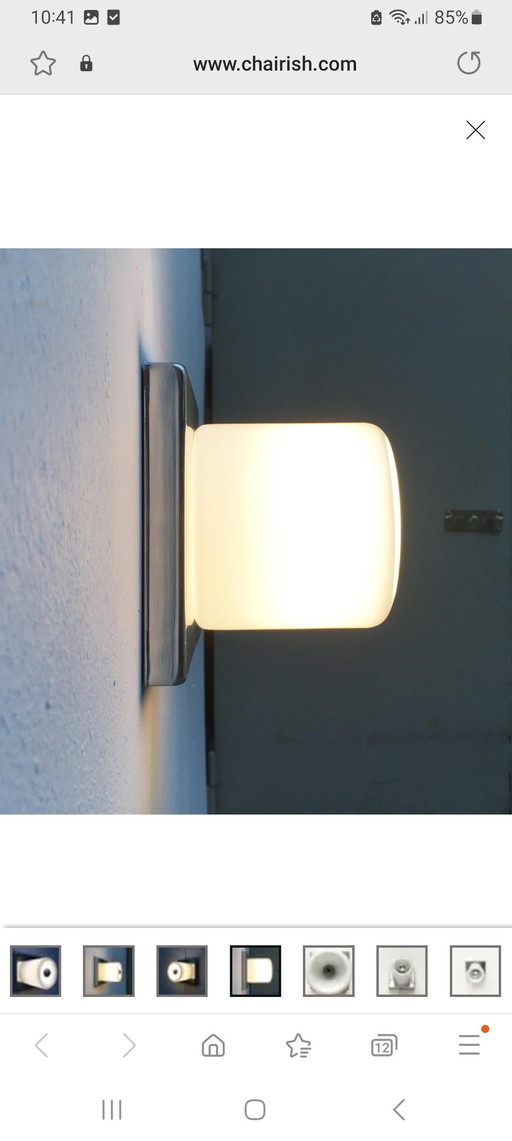 2x Doria Leuchten Wall Lights