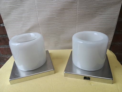 2x Doria Leuchten Wall Lights