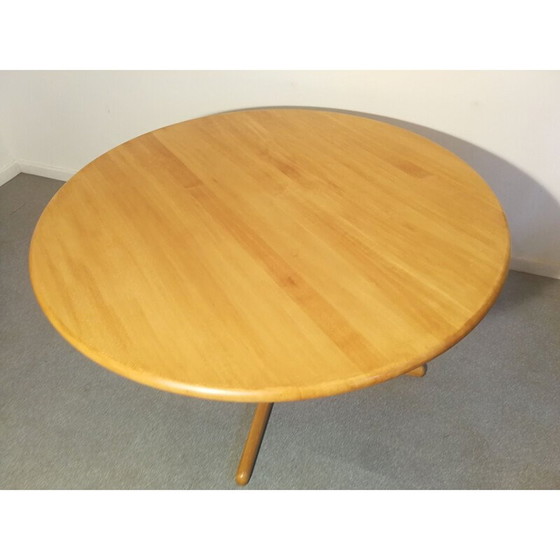 Image 1 of Vintage oak table by Niels Moller, 1960