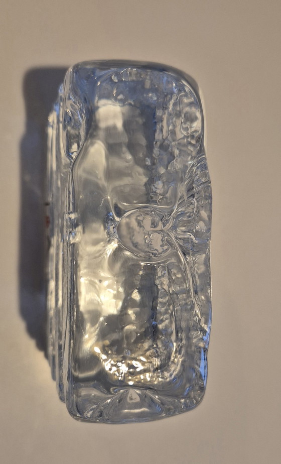 Image 1 of Block Vase Crystal Solifleur