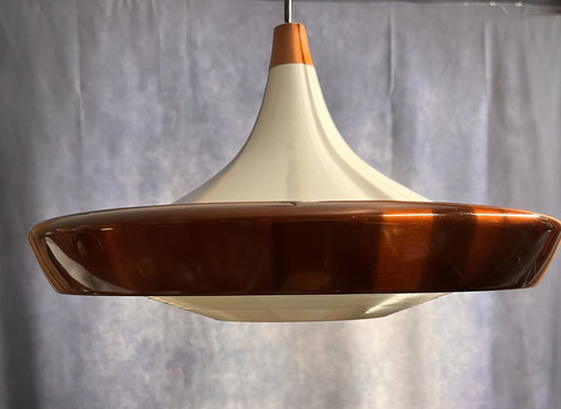 Aluminum Ceiling Lamp By Philips, Holland 70S