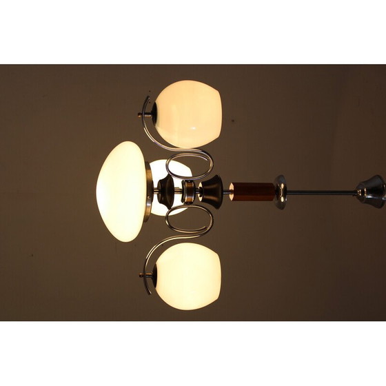 Image 1 of Vintage Art Deco chandelier, Czechoslovakia 1930