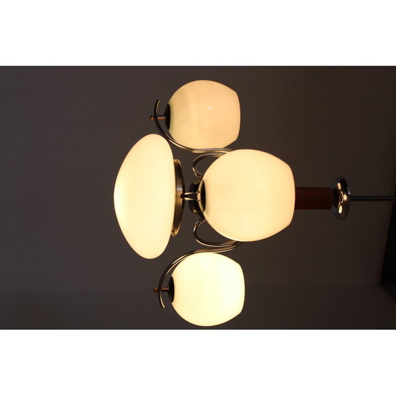 Image 1 of Vintage Art Deco chandelier, Czechoslovakia 1930