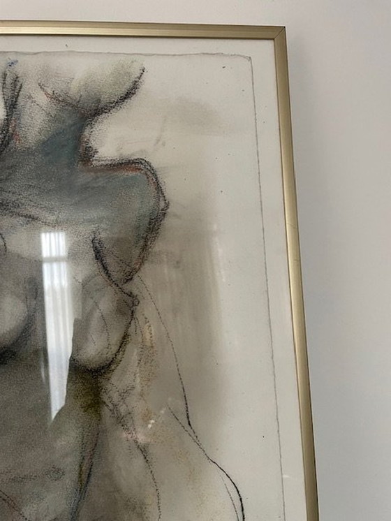 Image 1 of Dibujo al pastel de Mitsuyo N. Moore