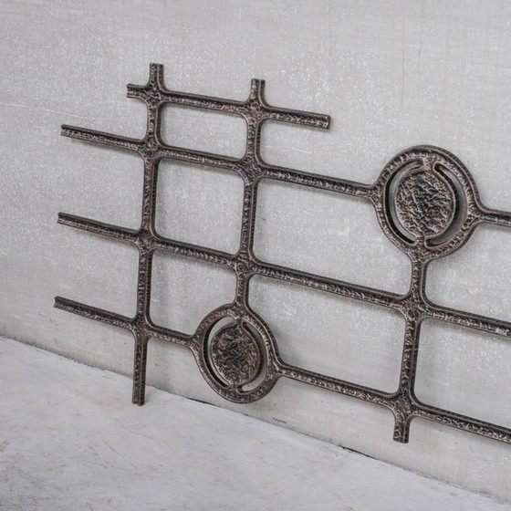 Image 1 of Brutalist mid-century metal wall hanging artwork, Belgium 1960-1970s