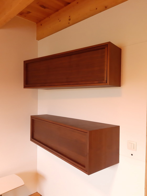 Image 1 of Design hanging cabinet walnut