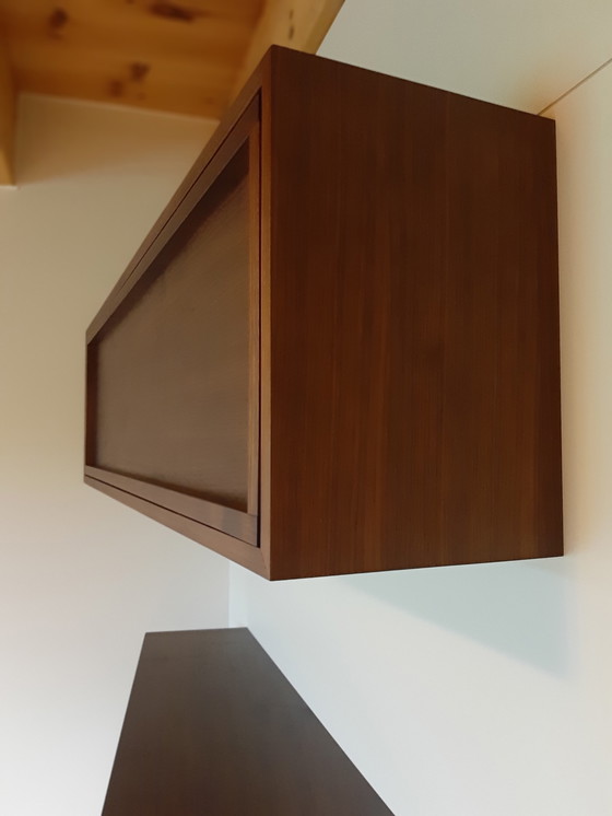 Image 1 of Design hanging cabinet walnut