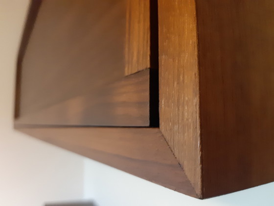 Image 1 of Design hanging cabinet walnut