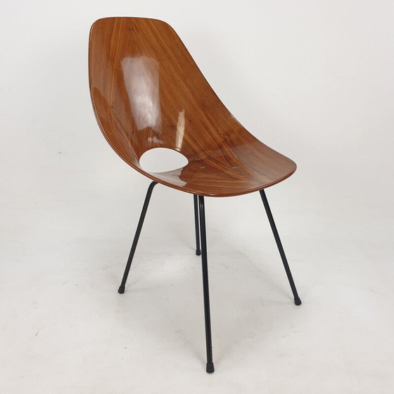 Image 1 of Vintage Medea chair by Vittorio Nobili for Fratelli Tagliablue, 1955