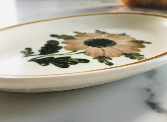 Image 1 of Small Floral Motif Dish