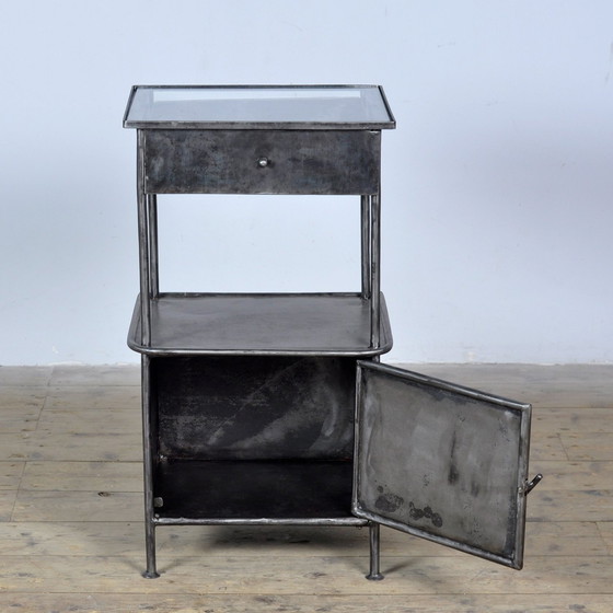 Image 1 of Iron Nightstand, 1910S