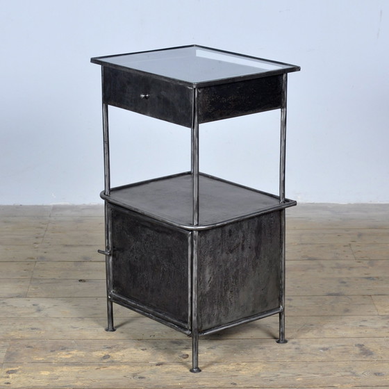 Image 1 of Iron Nightstand, 1910S