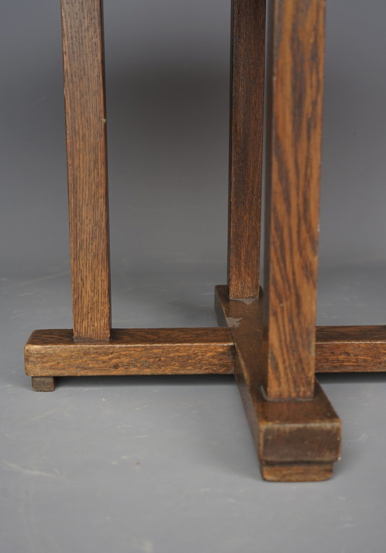 Image 1 of Art Deco Oak Console Table by Frits Spanjaard for Lov, 1920s