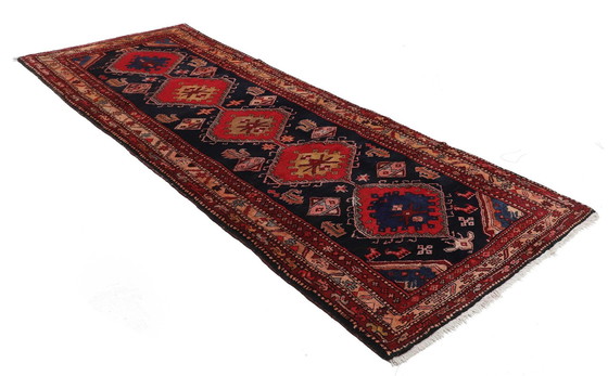 Image 1 of Original hand-knotted Persian carpet Ardebil Old 320 X 120 Cm Top condition