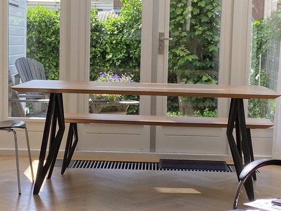 Image 1 of Studio Henk dining table + bench