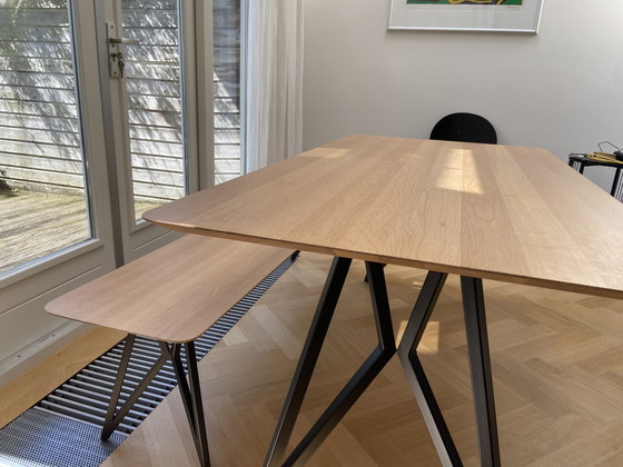 Image 1 of Studio Henk dining table + bench