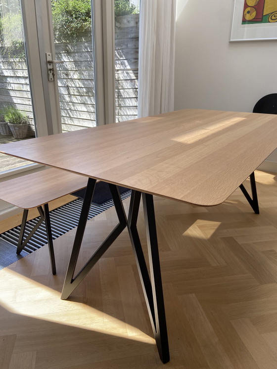 Image 1 of Studio Henk dining table + bench