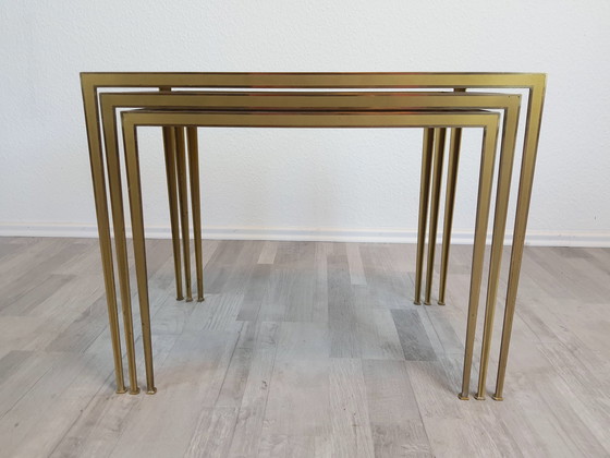 Image 1 of 3 x set tables Vereinigte Werkstätten Munich 60s