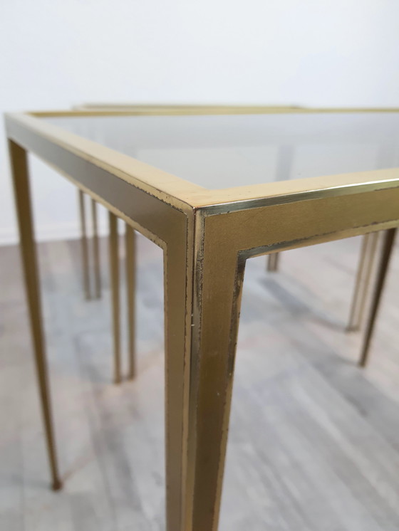 Image 1 of 3 x set tables Vereinigte Werkstätten Munich 60s