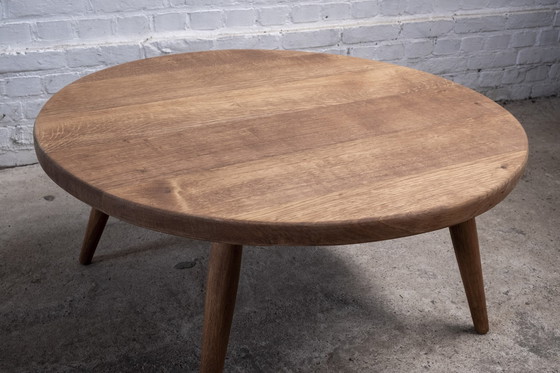 Image 1 of Low Coffee Table In Solid Oak, 1960S Denmark