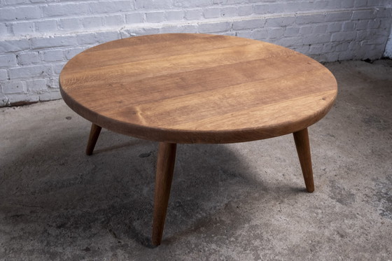 Image 1 of Low Coffee Table In Solid Oak, 1960S Denmark