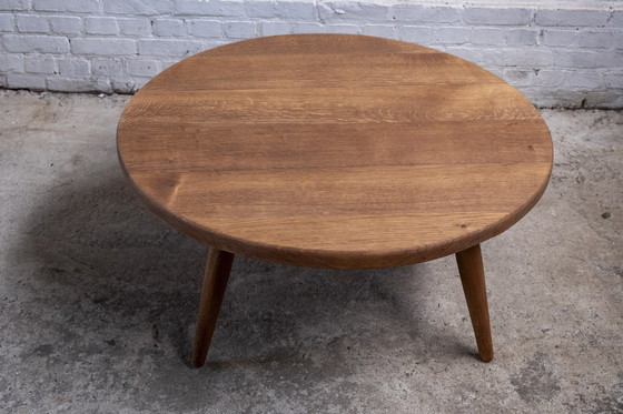 Image 1 of Low Coffee Table In Solid Oak, 1960S Denmark