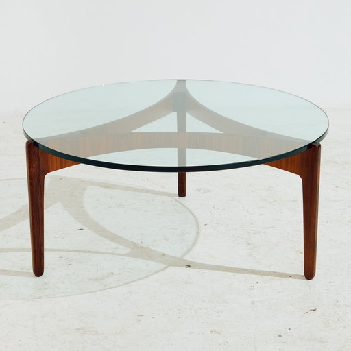 Mk10366 Rosewood Coffee Table By Sven Ellekaer For Christian Linneberg