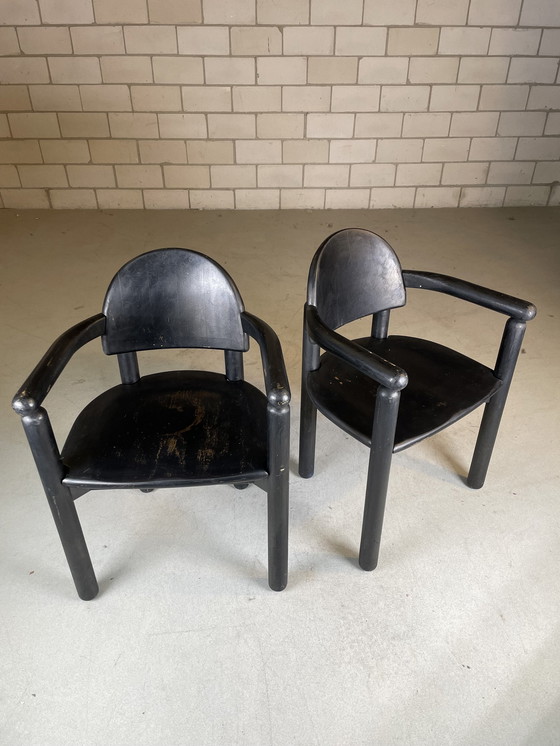 Image 1 of 7X Daumiller Chair In 3 Models Black