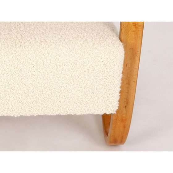 Image 1 of Vintage Streamline Chair H-269 by Jindrich Halabala for Spojene UP Zavody 1930s