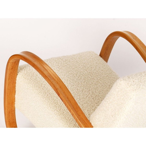 Image 1 of Vintage Streamline Chair H-269 by Jindrich Halabala for Spojene UP Zavody 1930s