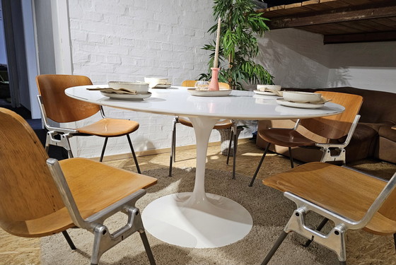 Image 1 of KNOLL INTERNATIONAL EERO SAARINEN TULIP DINING TABLE