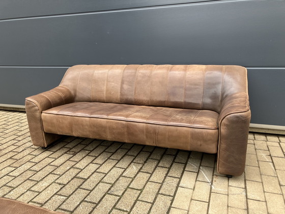 Image 1 of De Sede Ds44 3-seat, 2-seat, 1-seat + ottoman Buffalo leather 5mm NECK