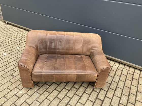 Image 1 of De Sede Ds44 3-seat, 2-seat, 1-seat + ottoman Buffalo leather 5mm NECK