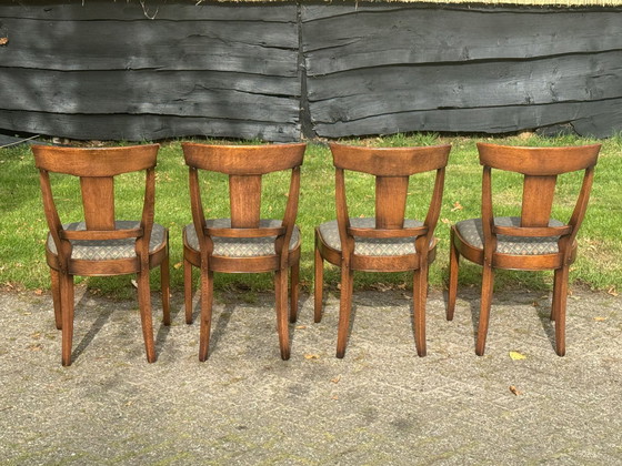 Image 1 of 4x Schuitema Bannink Dining Chairs