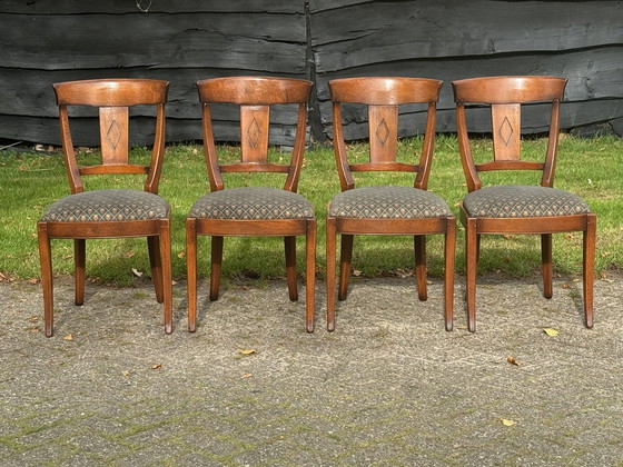 Image 1 of 4x Schuitema Bannink Dining Chairs