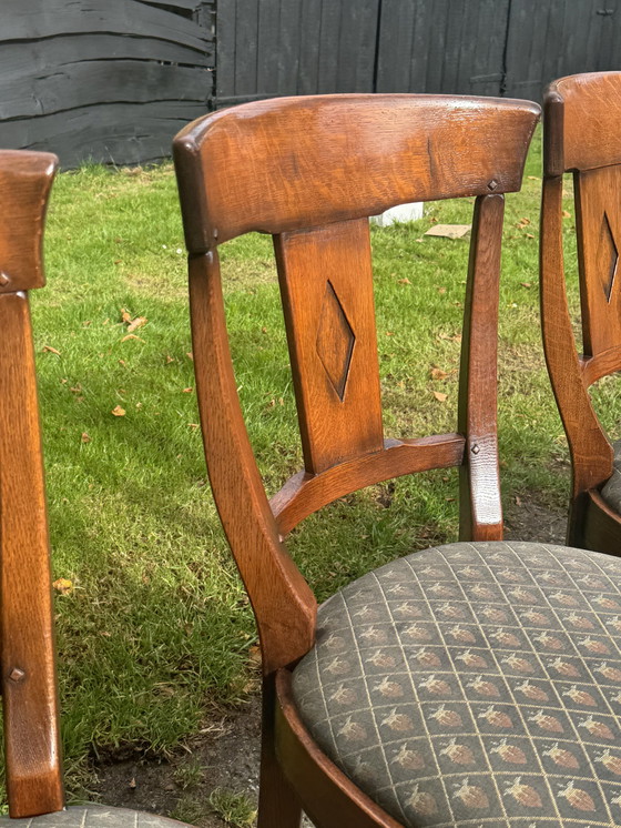 Image 1 of 4x Schuitema Bannink Dining Chairs